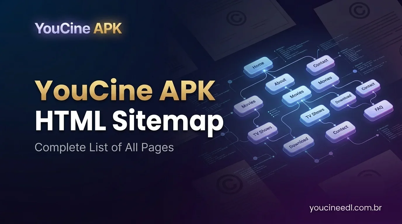 HTML Sitemap YouCine APK all pages list