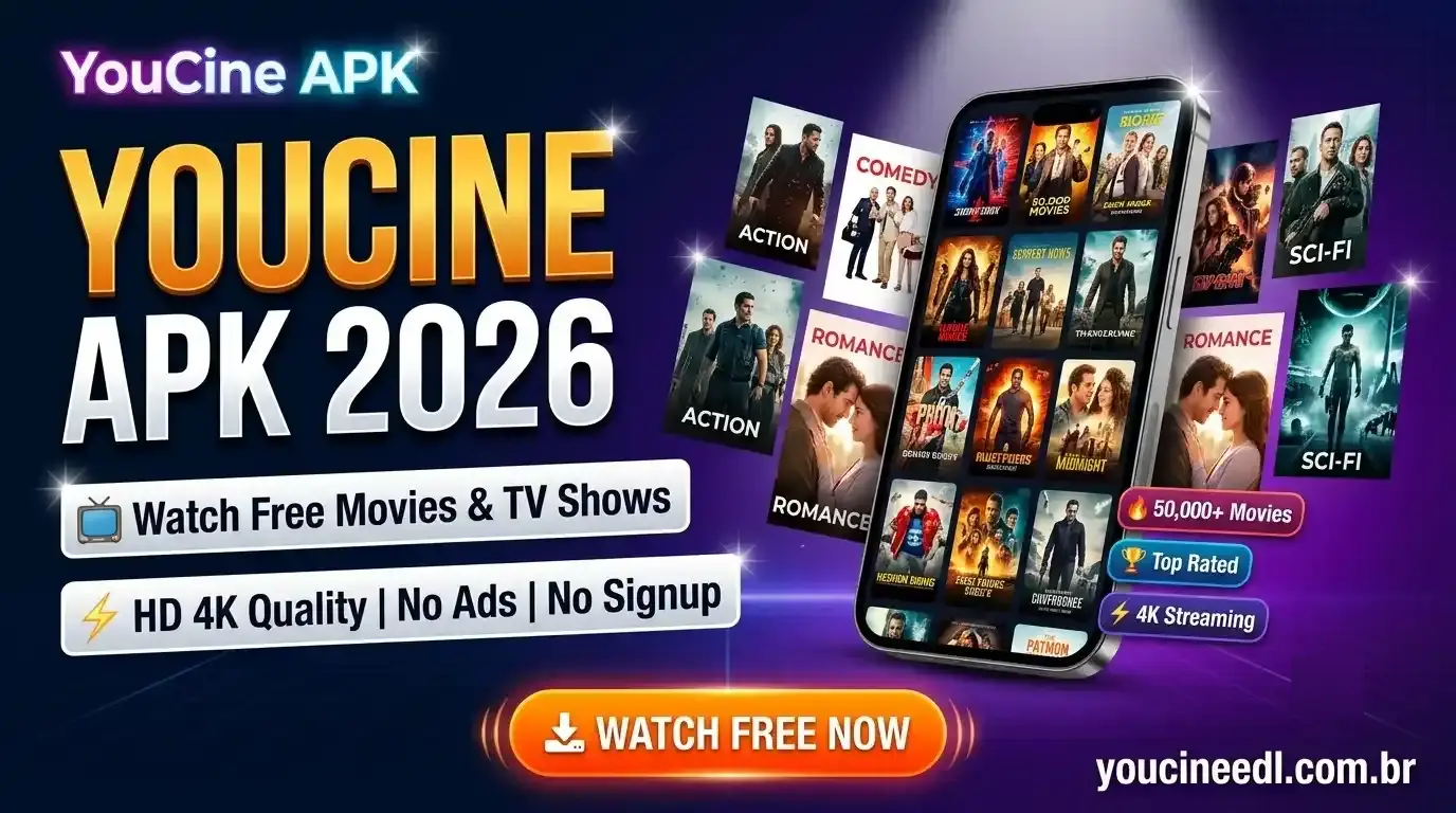 YouCine APK download free movies TV shows 2026